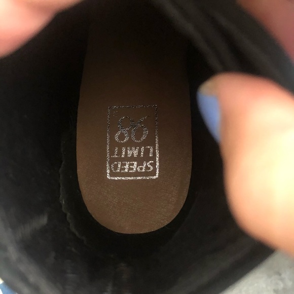 Black Lace-Up Booties - Picture 4 of 7